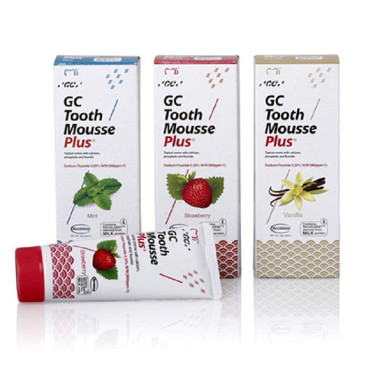 GC TOOTH MOUSSE PLUS WITH EXTRA MILK PROTEIN ASSORTED | Nuffield Phar ...