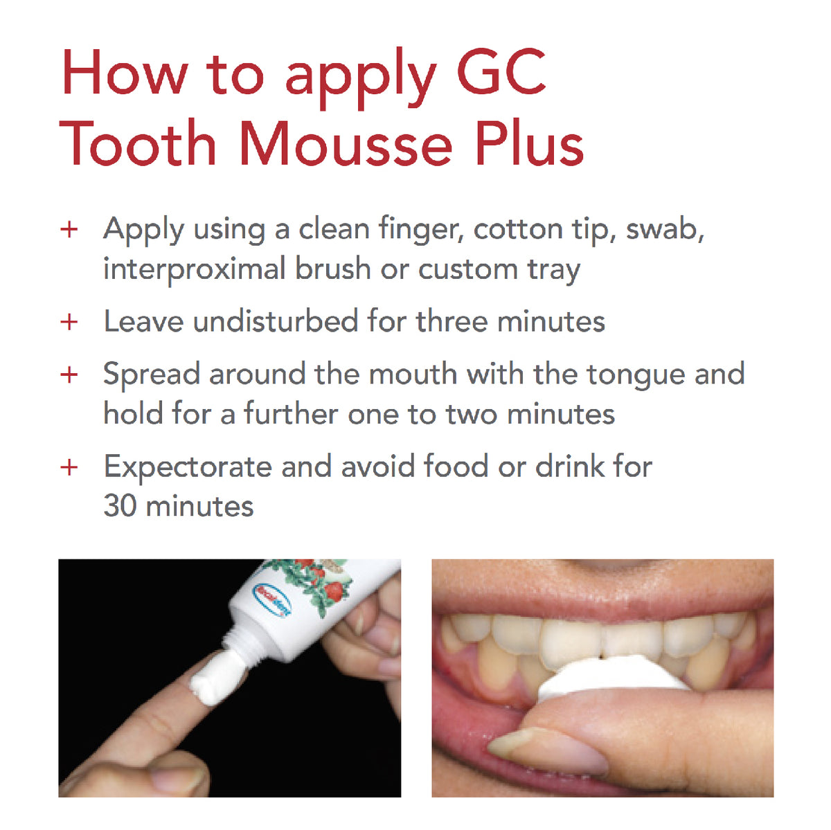 GC TOOTH MOUSSE PLUS WITH EXTRA MILK PROTEIN VANILLA | Nuffield Pharm